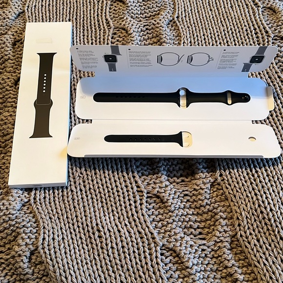 Apple Accessories - Apple Watch Black Sports Band 40mm